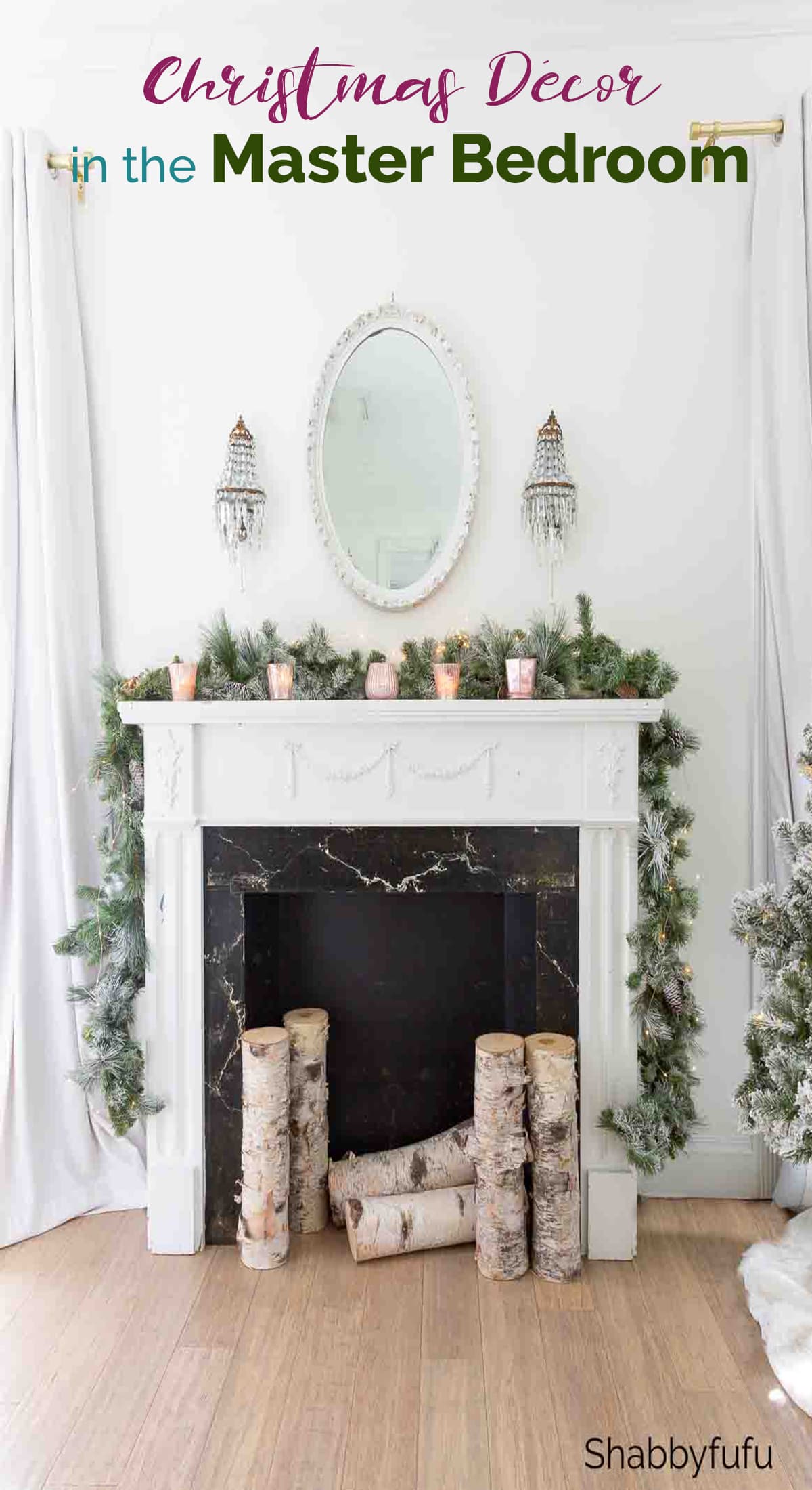 master bedroom christmas decor Christmas Décor In The Master Bedroom