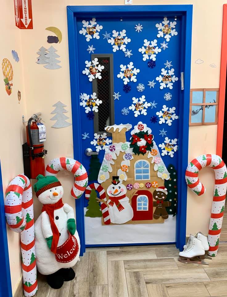 christmas decorating ideas preschool classroom Preschool Holiday Door Decorations.