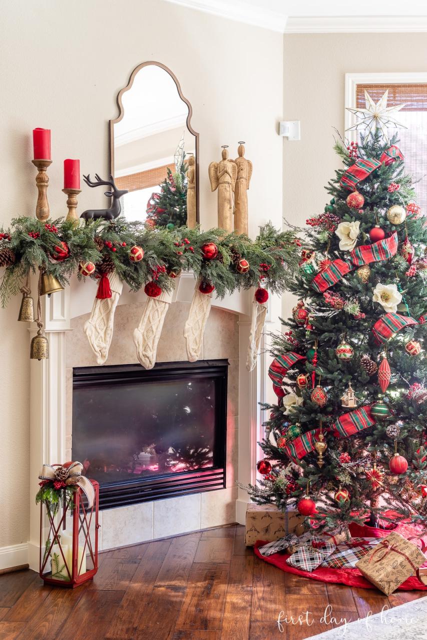 christmas decorating ideas living room Christmas Living Room Decor Images Matttroy