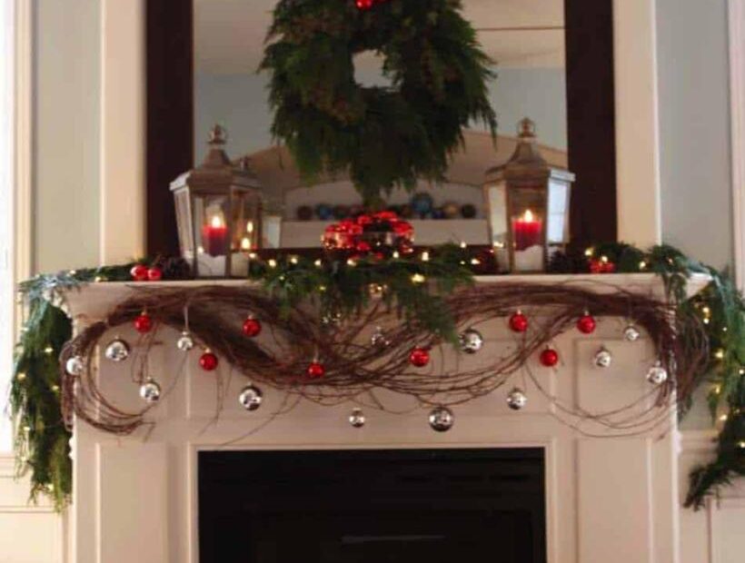 christmas mantel decorating ideas 50+ Absolutely fabulous Christmas mantel decorating ideas