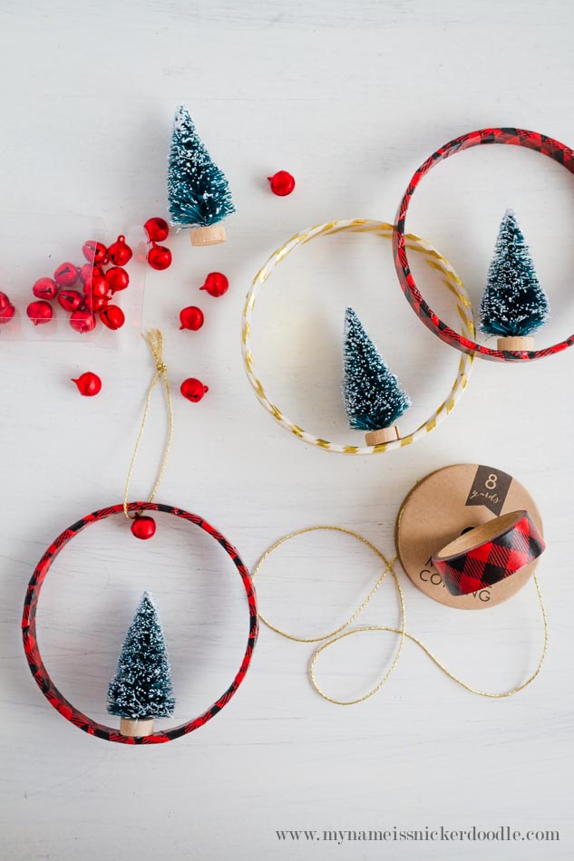 christmas decoration ring ideas Super Easy And Adorable Christmas Tree Ring Ornaments