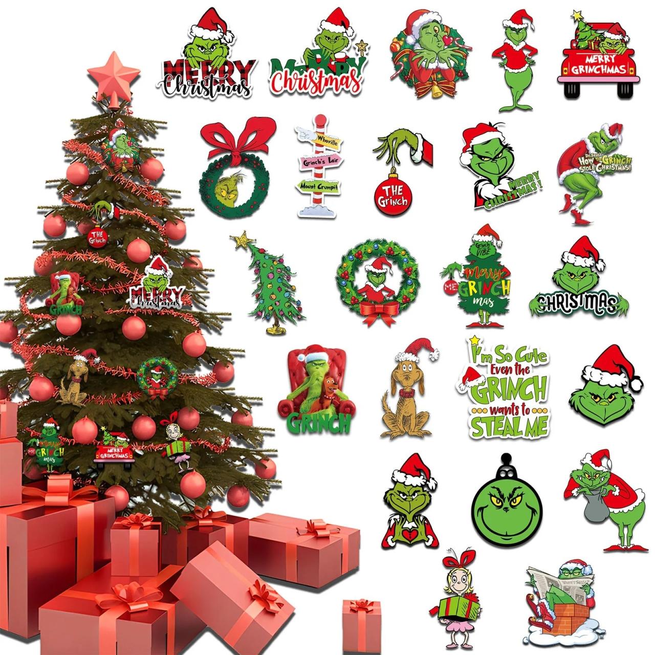 grinch christmas decor clearance Clearance Christmas Grinch Decoration Ornaments for Christmas Tree