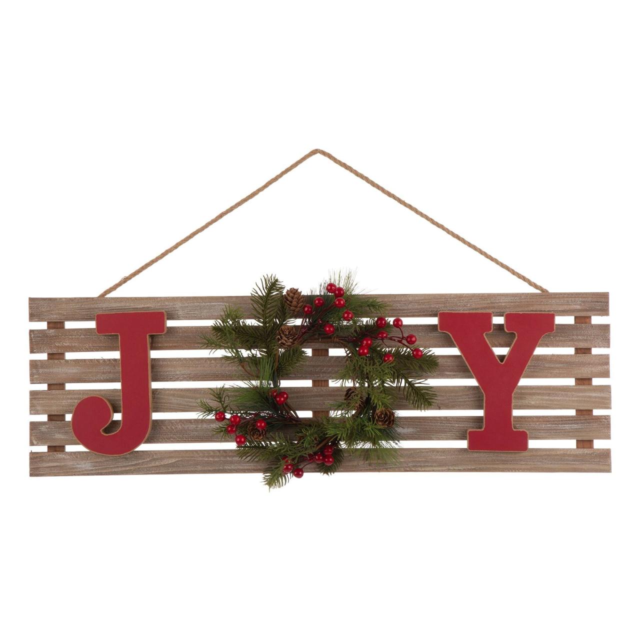 michaels christmas wall decor Glitzhome® Wooden Christmas Joy Wall Décor Michaels