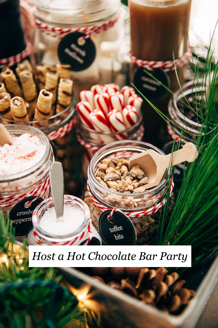 hot chocolate bar christmas decor Hot Chocolate Bar + The Best Hot Chocolate Recipe Little Spice Jar