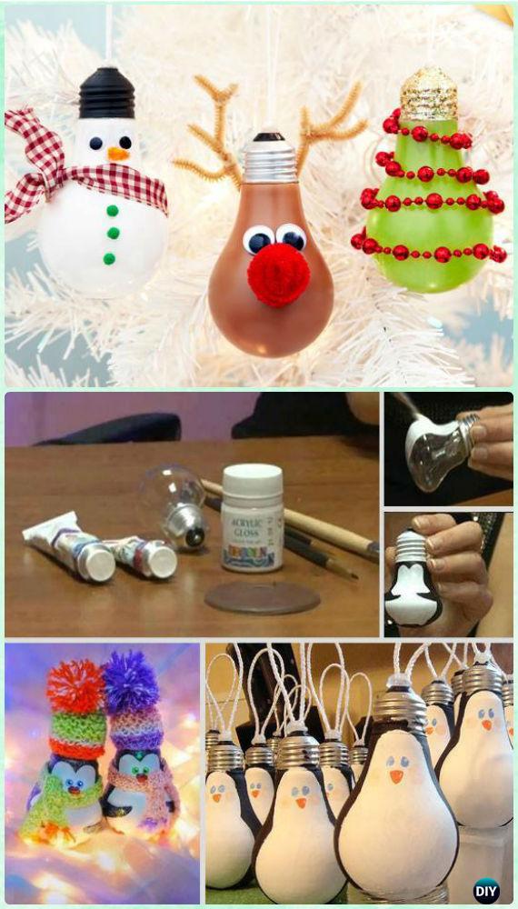 christmas ornament ideas diy 20 Easy DIY Christmas Ornament Craft Ideas For Kids to Make