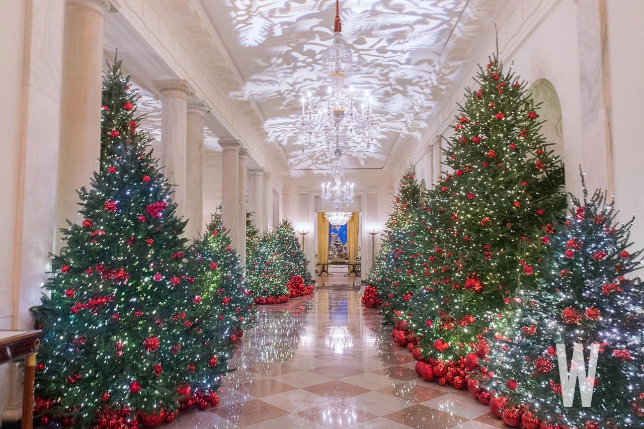 white houses christmas decor PHOTOS The 2018 White House Christmas Decorations Washingtonian