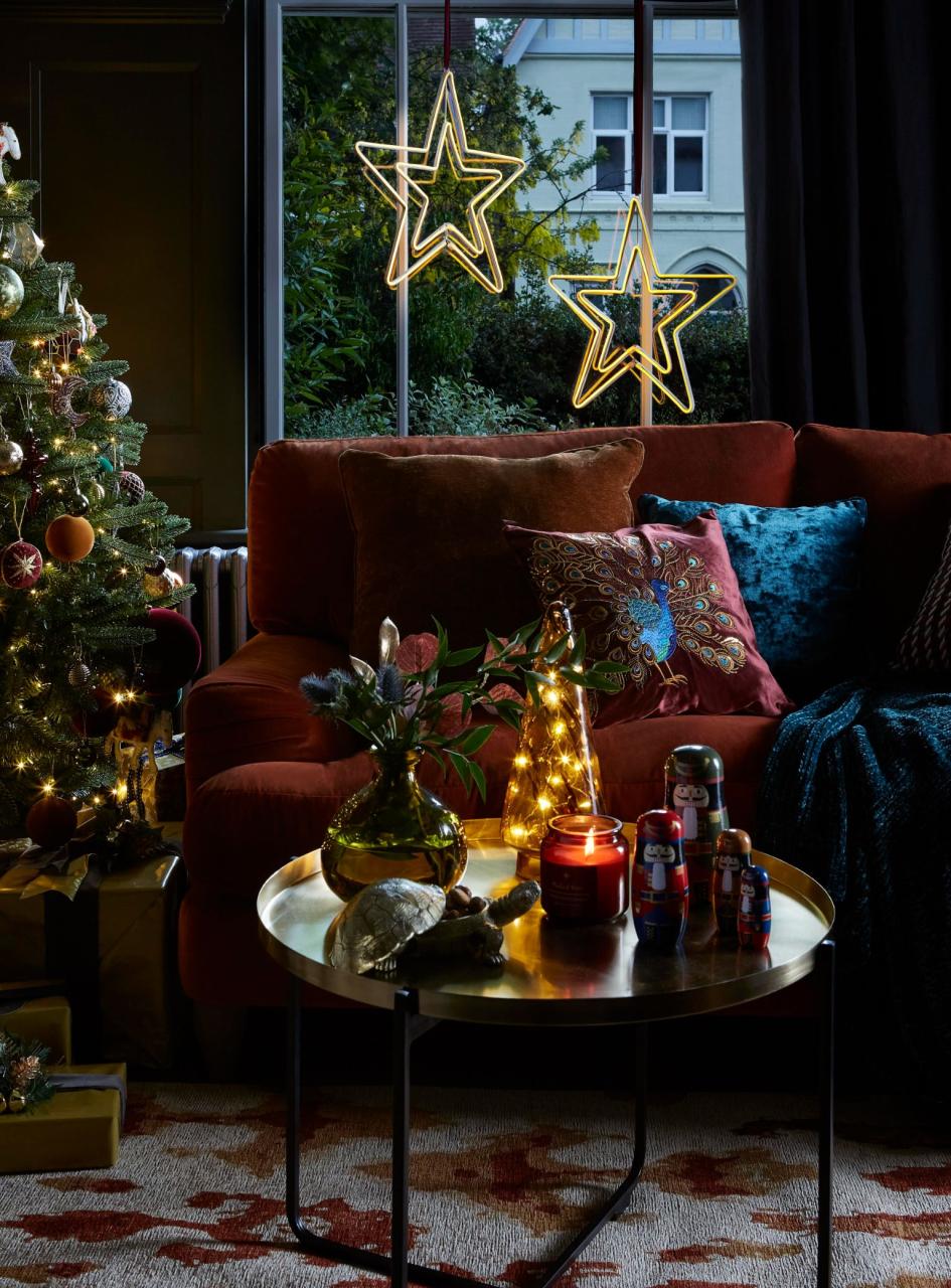 christmas outdoor decorations dunelm Dunelm's Christmas Collections and Decorations 2022 In Two Homes