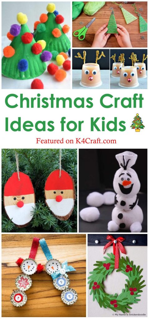 christmas decoration ideas craft 37 Easy Christmas Craft Ideas for Kids • K4 Craft