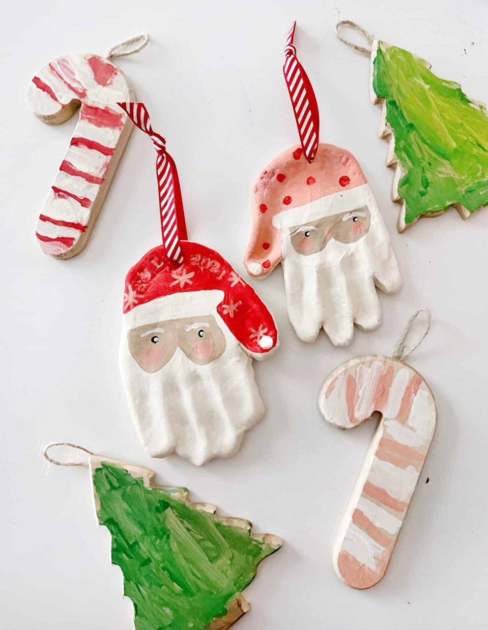 christmas decoration ideas kids Easy Ornaments to Make With Kids and Toddlers A Beautiful Mess