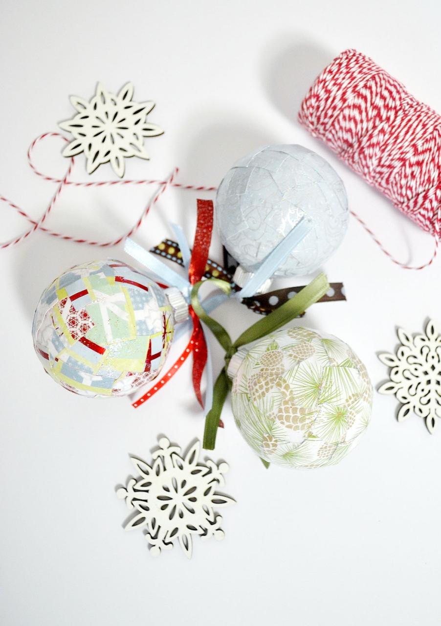 christmas decoration ideas on paper 50 DIY Paper Christmas Ornaments To Create With The Kids Tonight!