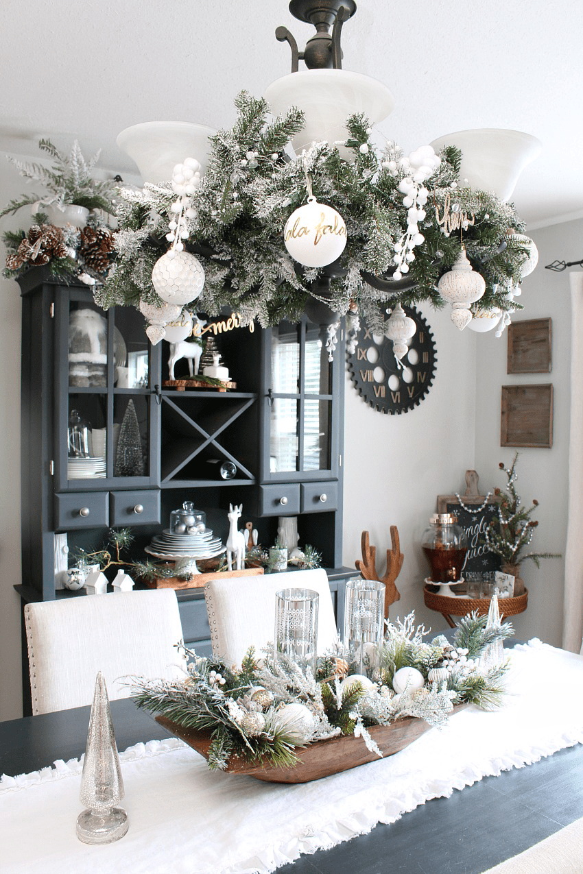 country farmhouse christmas decor farmhouse christmas dining room elprevaricadorpopular