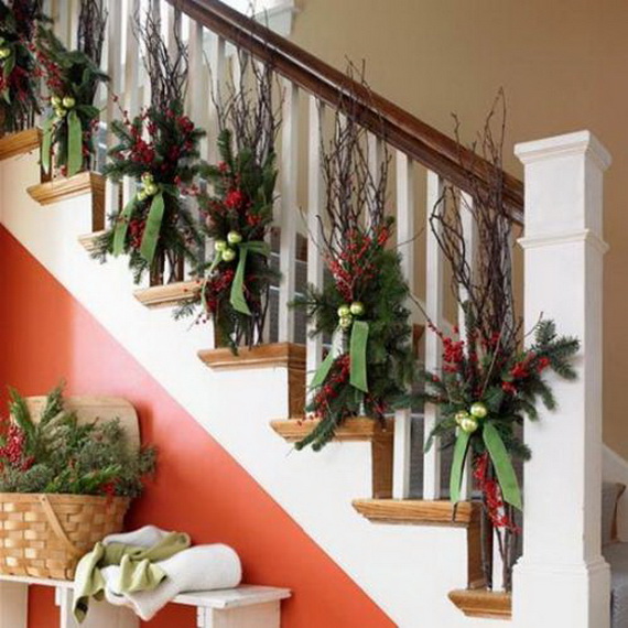 christmas decorating entryway ideas 50 Fresh Festive Christmas Entryway Decorating Ideas