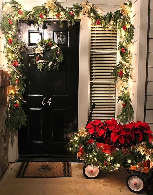 christmas decor porch ideas 40 Christmas Porch Decorations Ideas You Will Fall In Love Decoration