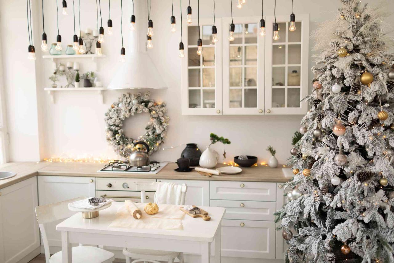 christmas decoration ideas kitchen 38 Christmas Kitchen Decor Ideas to Set a Holiday Mood