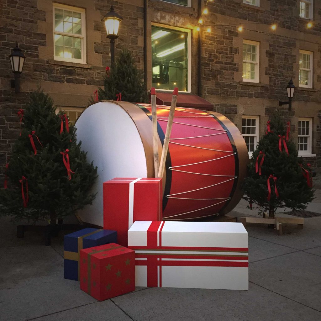 large christmas drum decor Glow The Event Store Drum Christmas Oversized Glow The Event Store