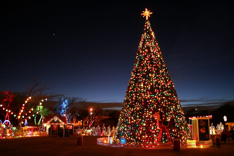 christmas decor lubbock tx Santa Land in Lubbock, Texas, lights, winter, holidays, christmas