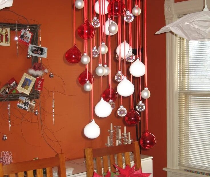 hanging decor for christmas 30 Amazing Hanging Christmas Decorations Ideas Decoration Love