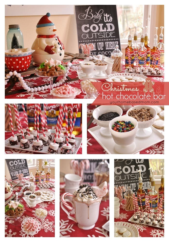 hot chocolate bar christmas decor Christmas Hot Chocolate Bar by Leigh Anne Wilkes