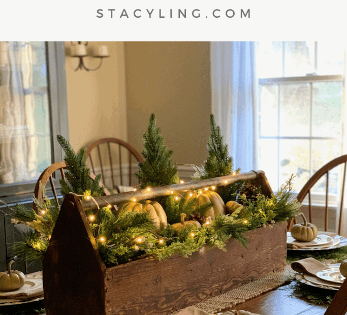 christmas decor before thanksgiving How to Decorate for Fall and Christmas Before Thanksgiving Bricks 'n