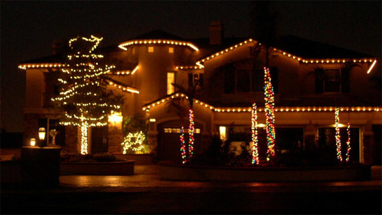 christmas decor lighting service Christmas Light Hanging Services