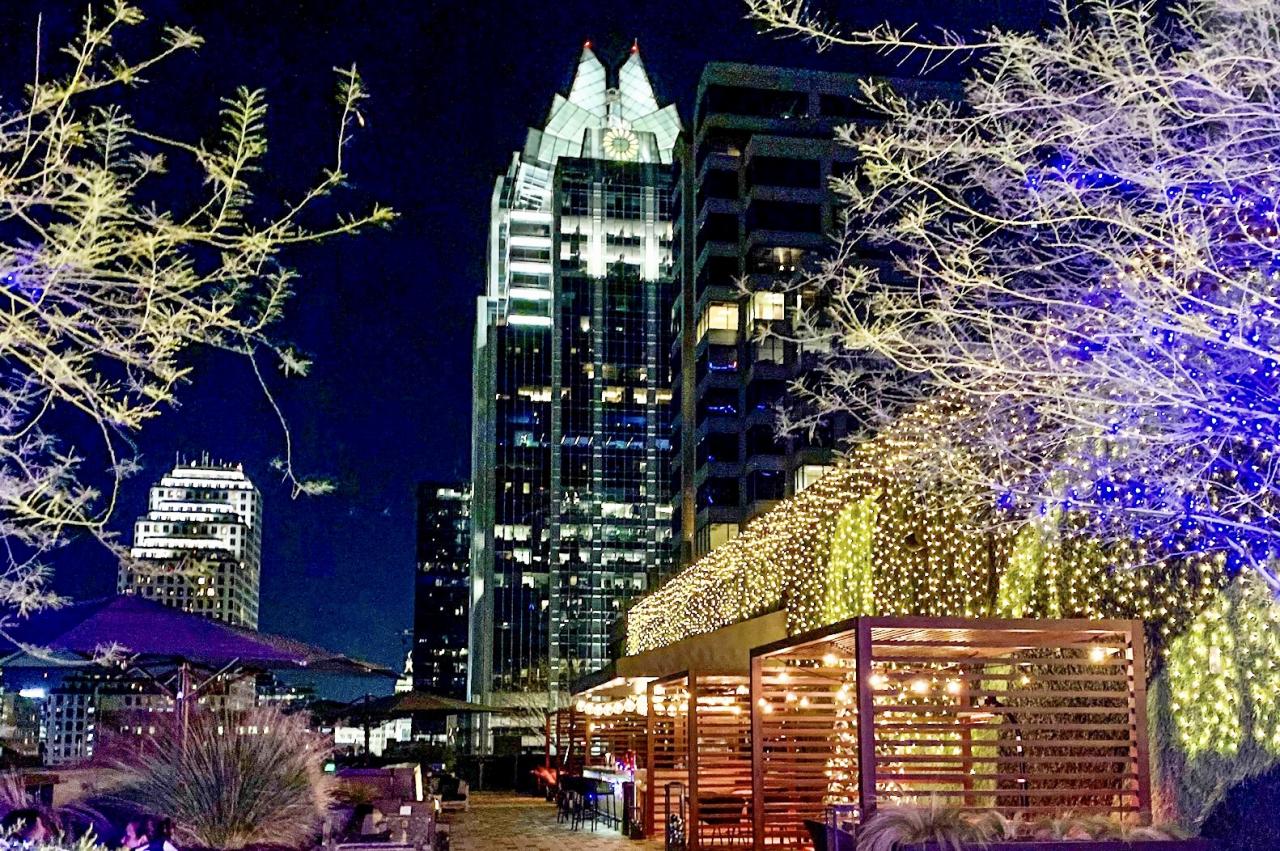 christmas decor by bring the bright austin Massive List Of All Austin Holiday Lights, Photo Ops