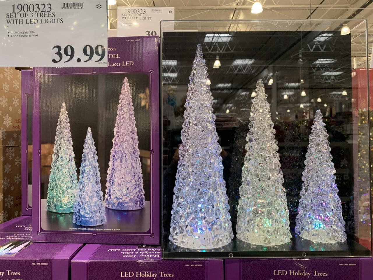 christmas decor at costco Costco Fall Aisle 2019 Superpost! Christmas Trees, Lights, Decorations