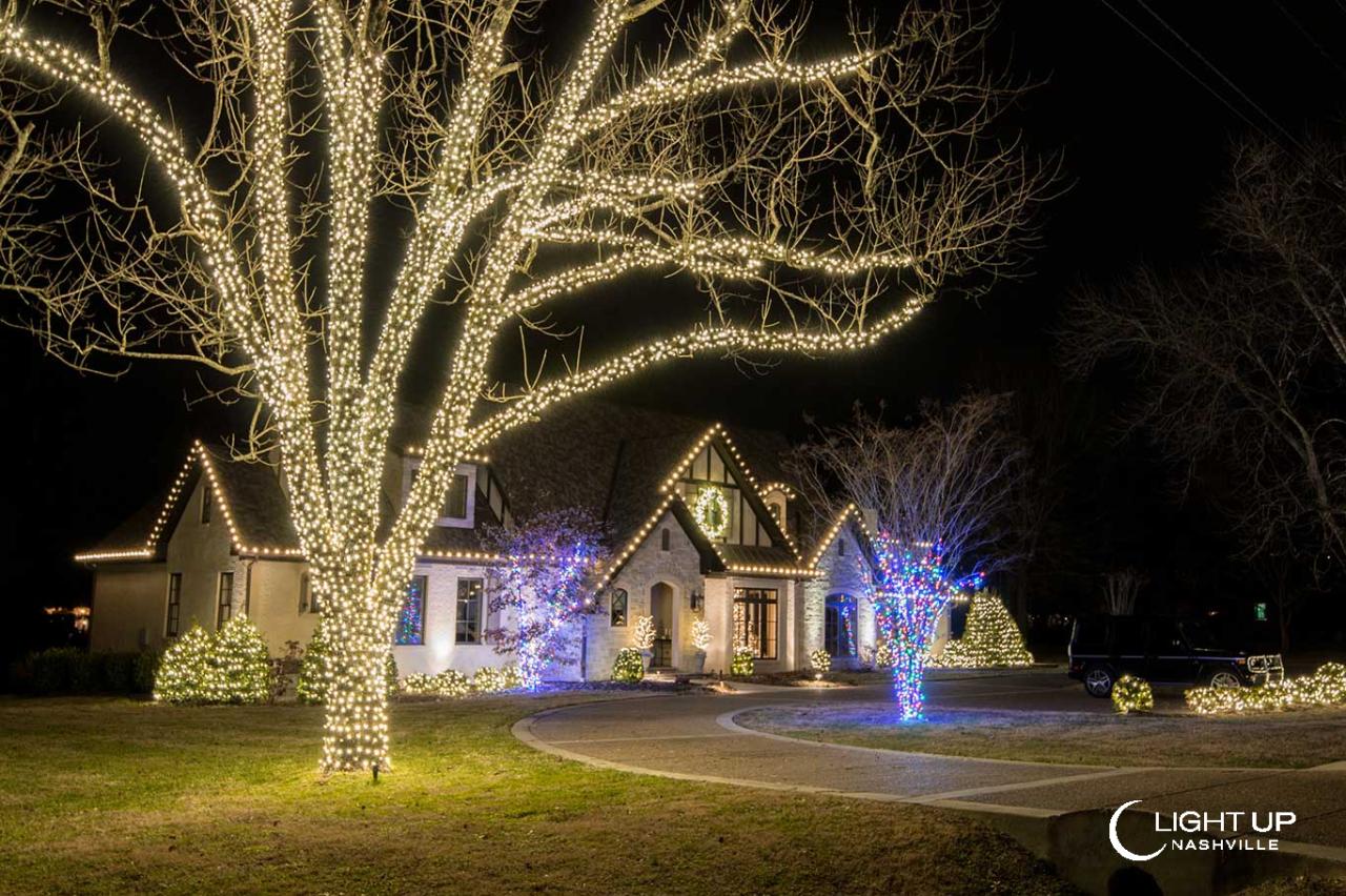 christmas decor lighting service Christmas Light Installation Company Nashville, TN Light Up Nashville