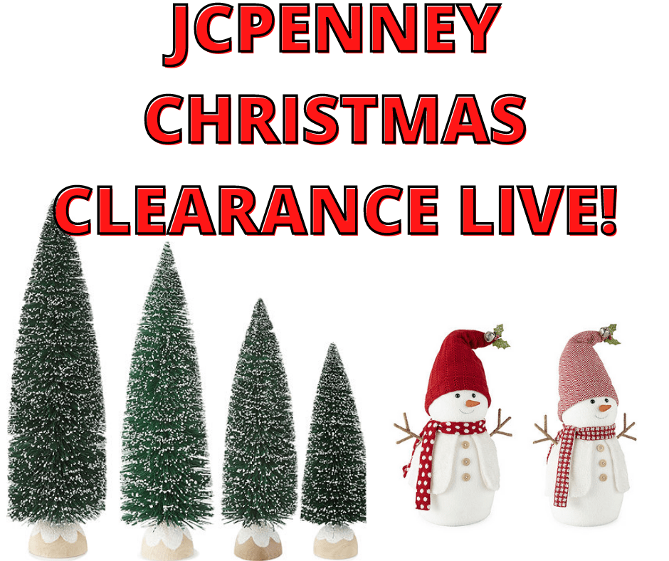 jcpenney christmas decor clearance JCPENNEY CHRISTMAS CLEARANCE SALE! HUGE SAVINGS!