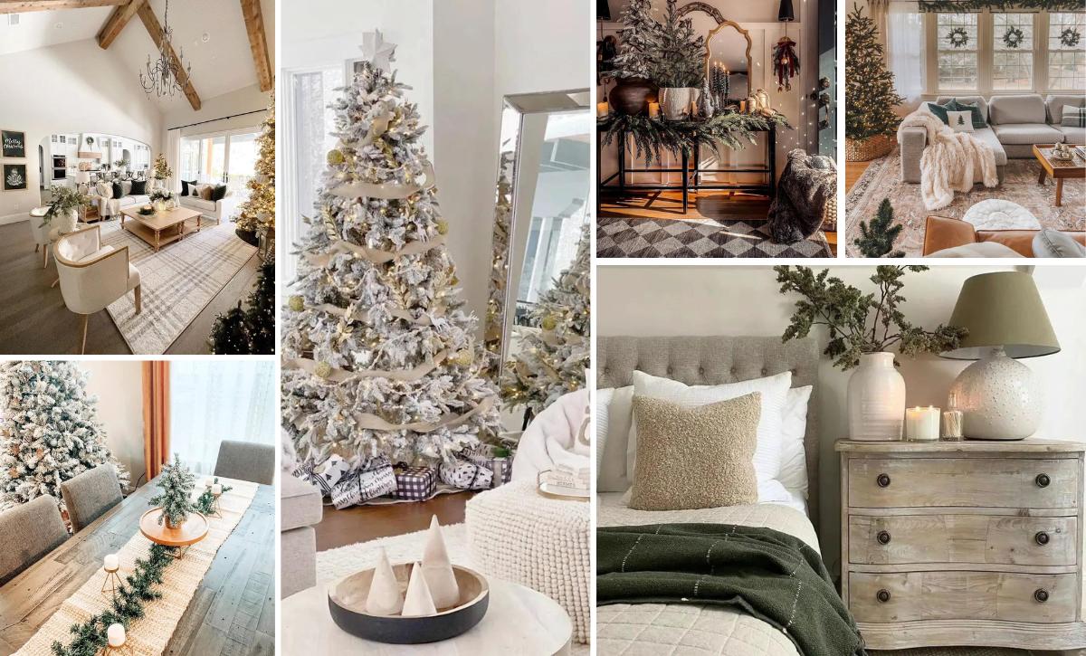 neutral christmas decor ideas Neutral Holiday Decor Trends 25 Ideas for a Chic and Calming Celebration