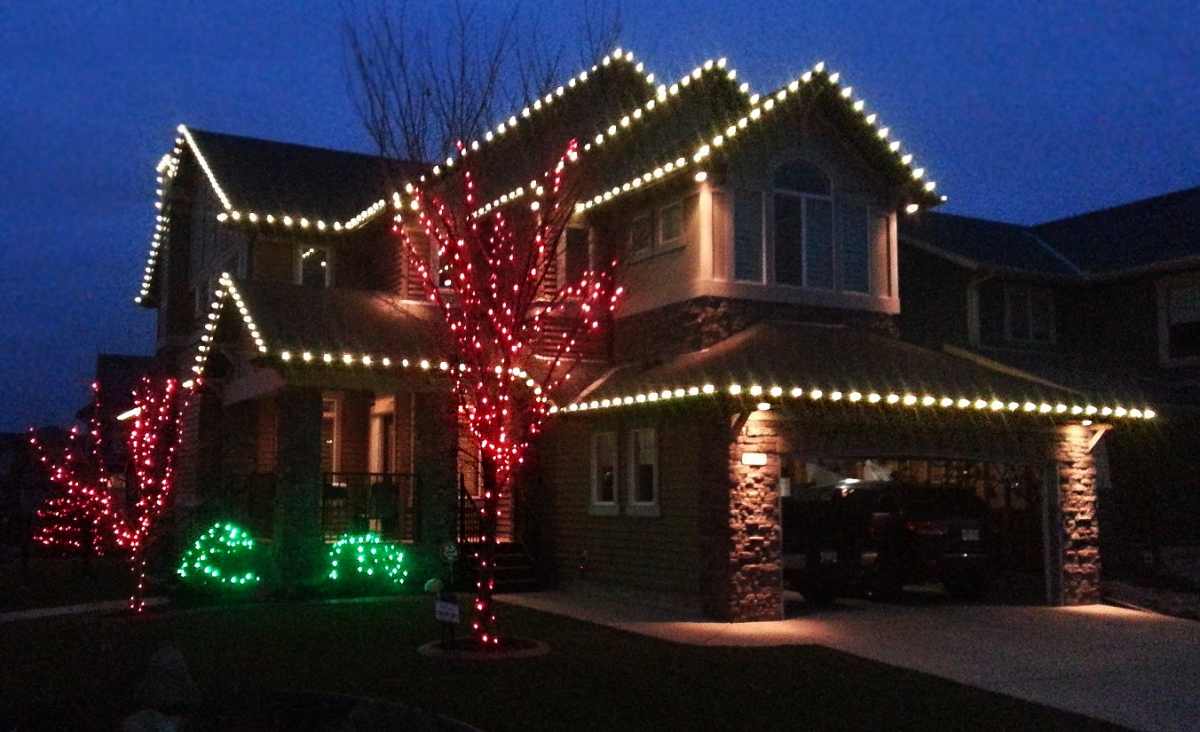 christmas decor light installation Outside Christmas Light Installation CHRISTMAS LIGHT PHOTO GALLERY