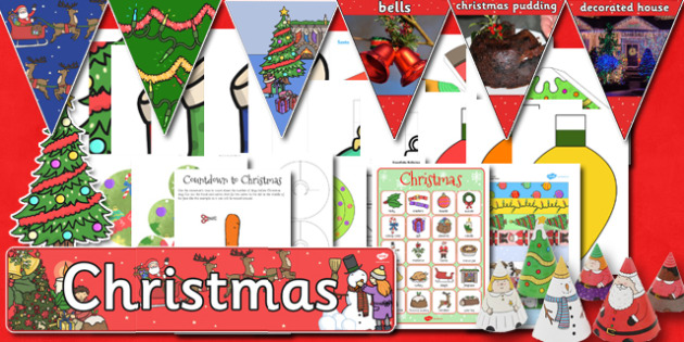 christmas decoration ideas for kindergarten classroom Classroom Christmas Decorations Pack K6 Resources