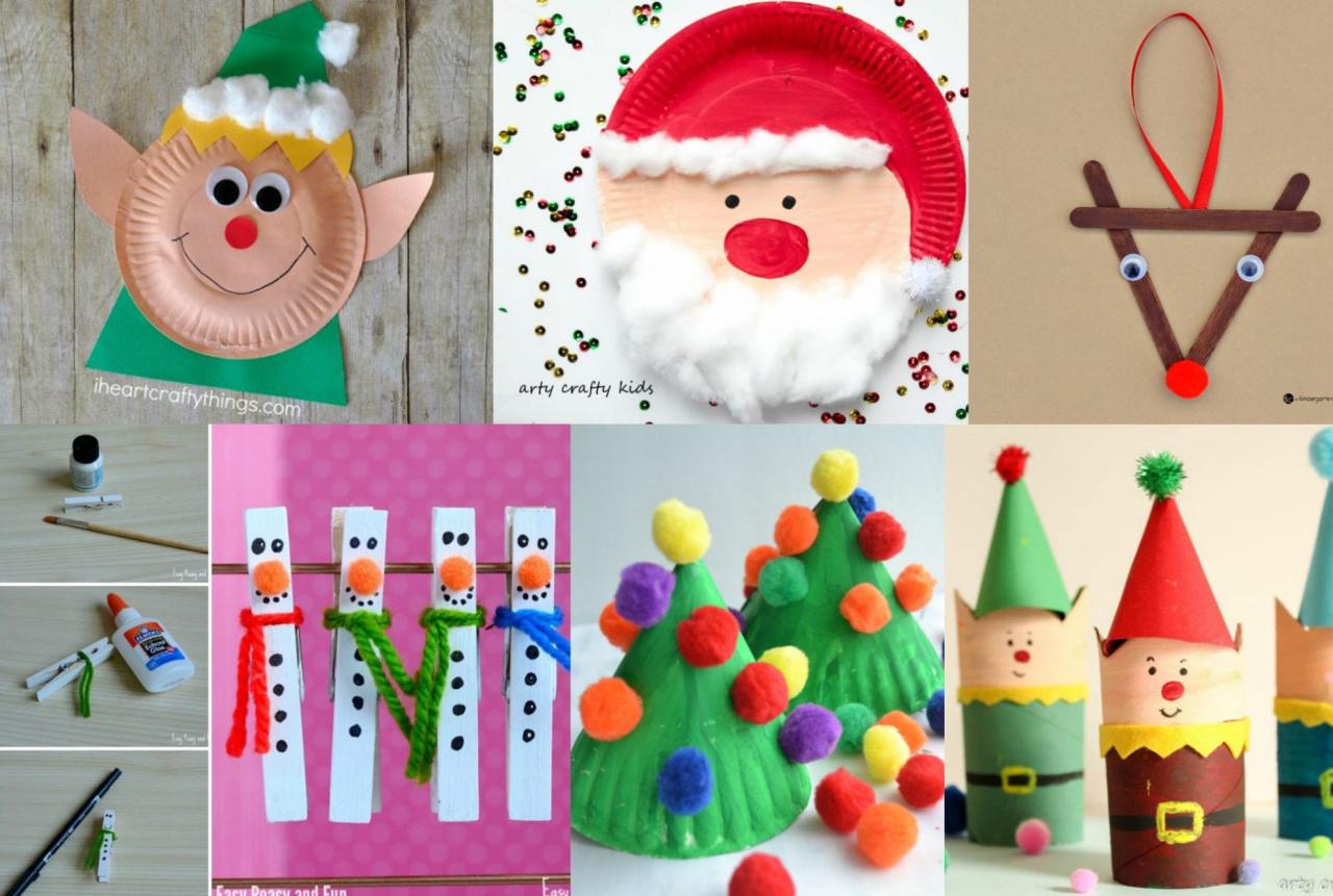 christmas decoration ideas to make with toddlers Easy Christmas Crafts To Make With Toddlers The Cake Boutique