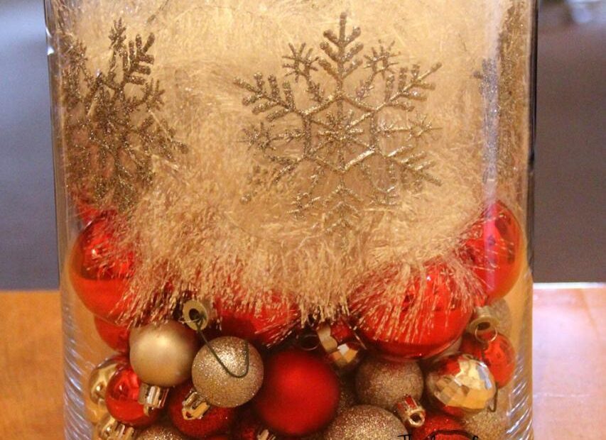 christmas vase decor ideas The Diary of Nicole Alicia Christmas vases decorated in 5 ways