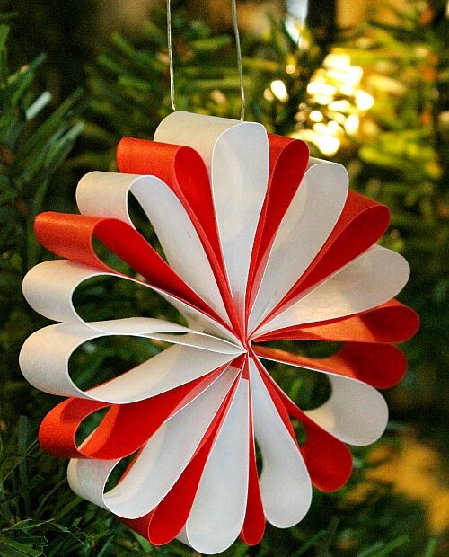 christmas decoration ideas paper Beautiful Paper Christmas Decorations The Links Site