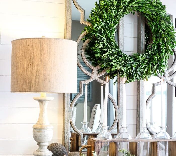 after christmas decor ideas 6 AfterChristmas Winter Foyer Decorating Ideas