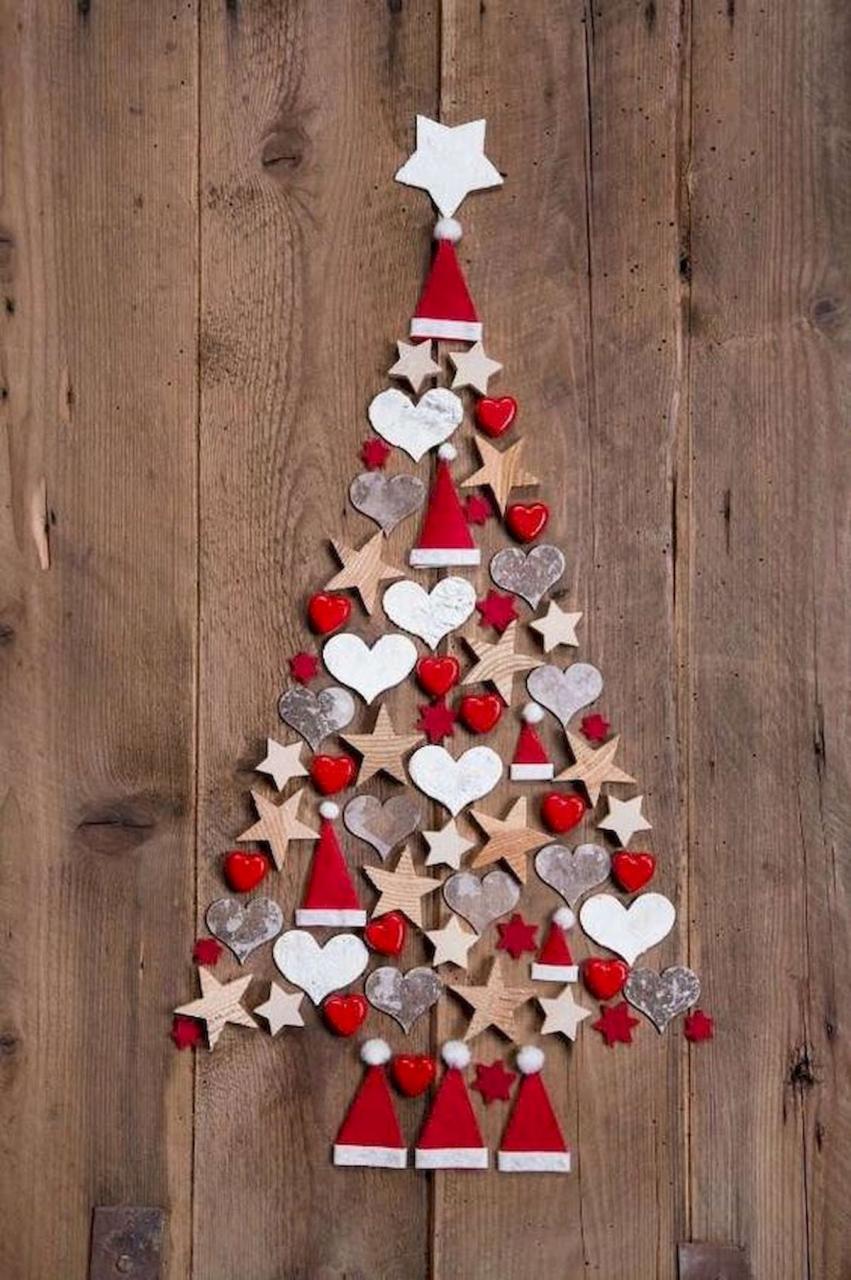 diy christmas wall decor pinterest 60 Awesome Wall Art Christmas Decor Ideas (56) Christmas ornament