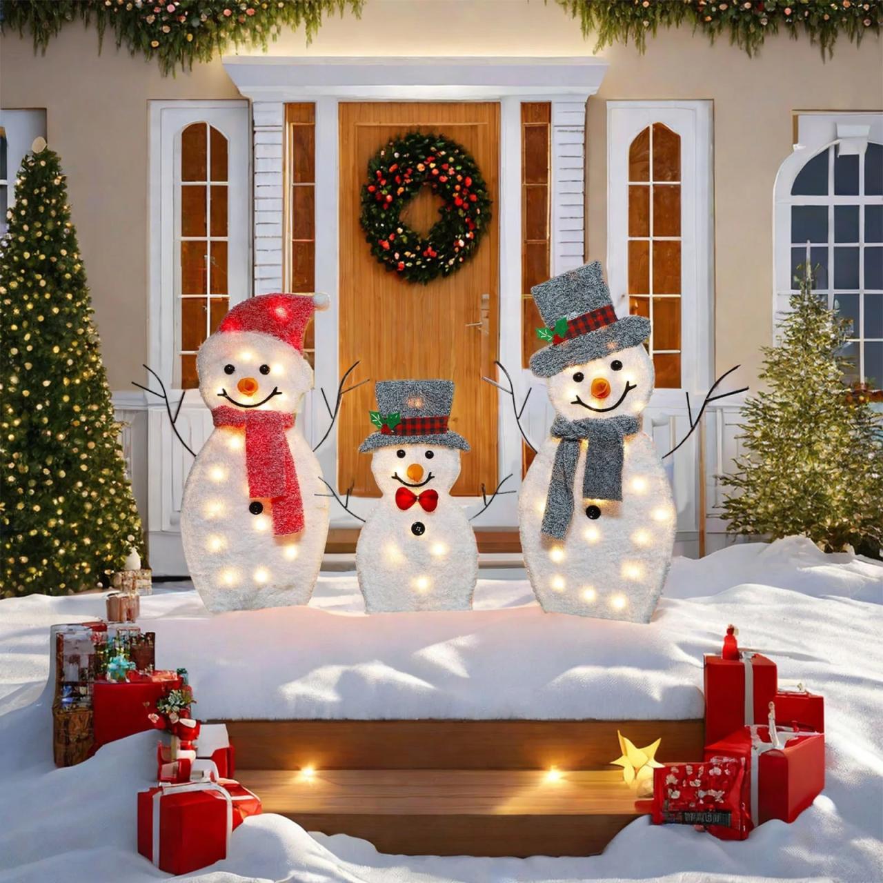 christmas decorating ideas for lanterns Christmas Outdoor Decor Set,Christmas Inflatables Christmas Decorations