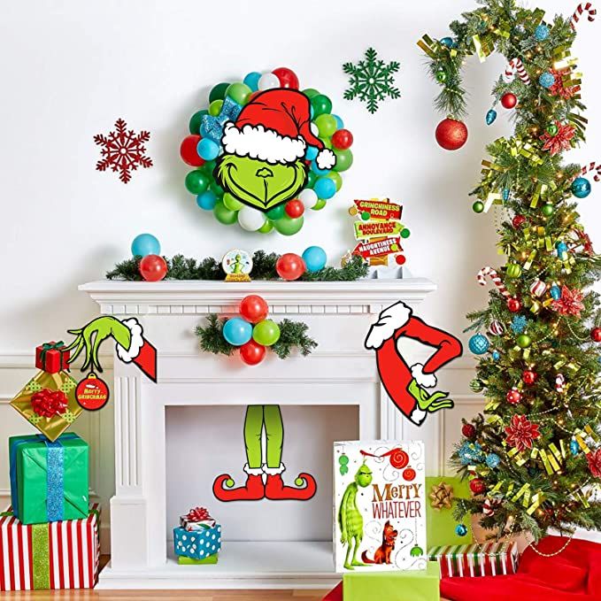 christmas decorations outdoor grinch Grinch Christmas Decorations Outdoor, Grinch Decorations, Grinch