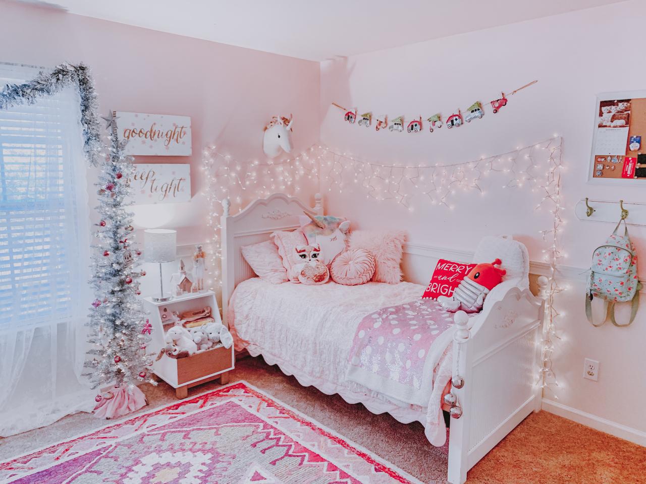 christmas decor kids room Kids’ Rooms Christmas Decor Tour At Home With Natalie