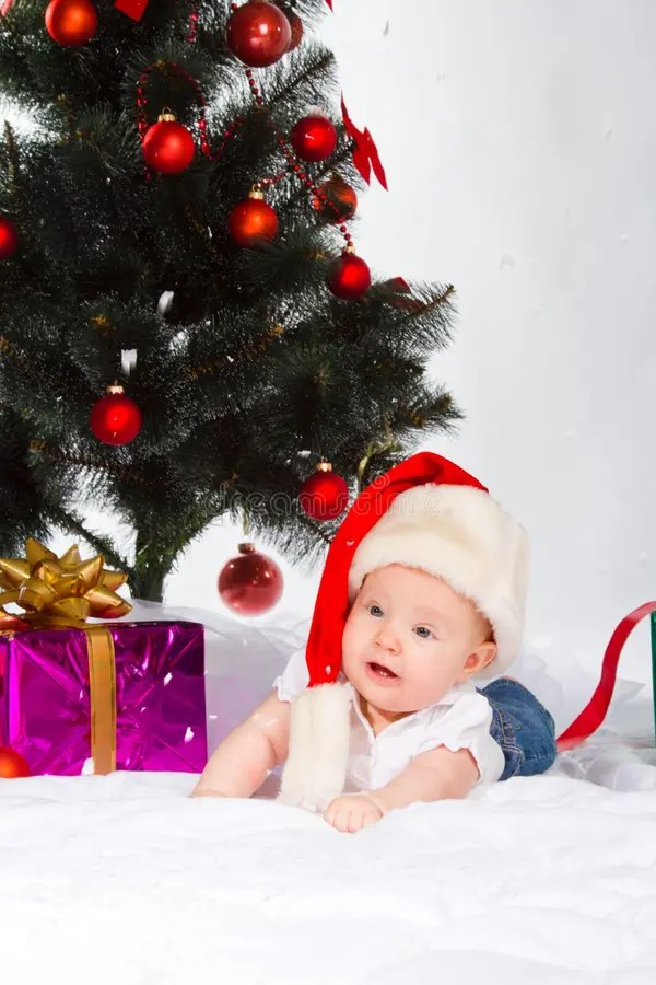 christmas decorations ideas baby Baby with xmas decoration stock photo. Image of lifestyle 34096450