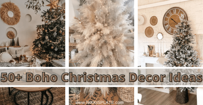 boho christmas decor ideas 50+ Boho Christmas Decor Ideas Nikki's Plate