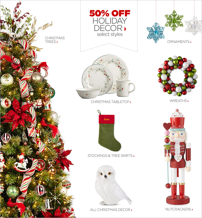 jcpenney christmas decor clearance Holiday Decor Shop Holiday Decorations JCPenney