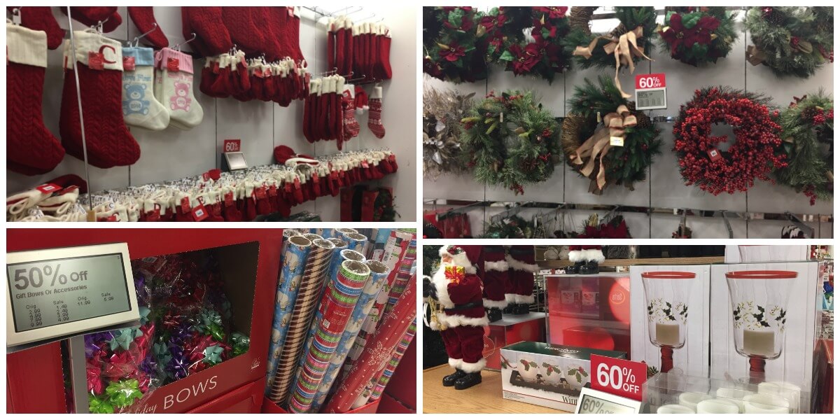 kohls christmas decor clearance Kohl’s Christmas Clearance 60 off Wreaths, Stockings, Decor & more