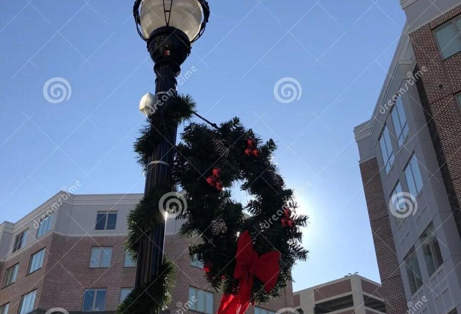 christmas decor of nj Christmas City Decorations in New Jersey Stock Image Image of explore