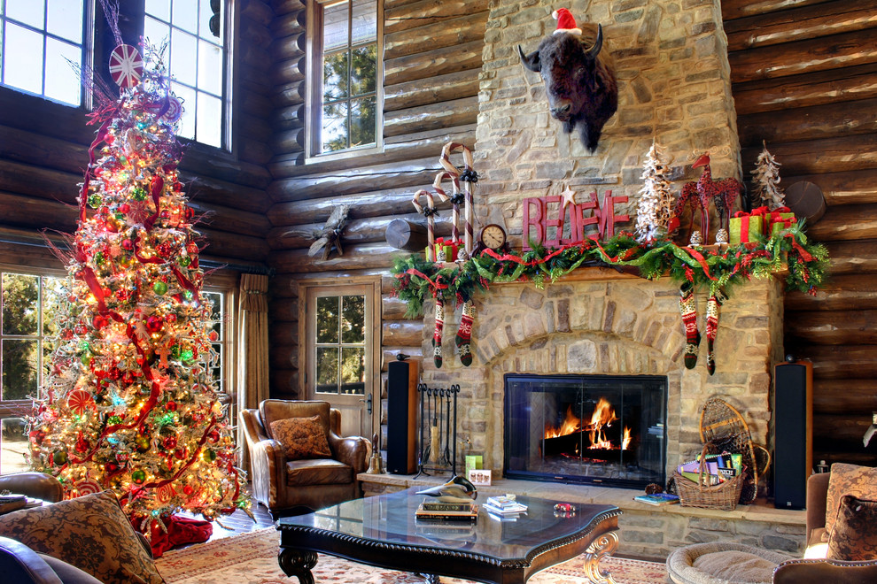 christmas decorating ideas for log cabin 5 Unique Ways to Decorate Your Home for the Holidays