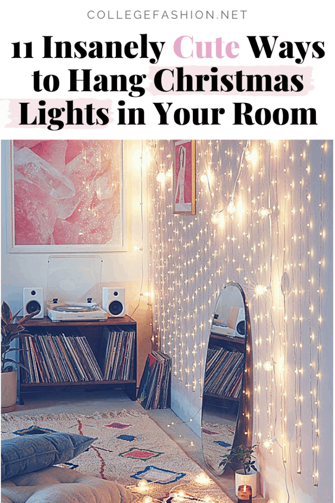 christmas lights bedroom decor How to Hang Lights on Wall in Bedroom for a Cozy Vibe