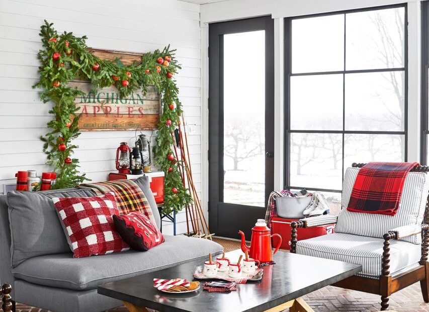 christmas decoration ideas for living room Ideas On How To Decorating Your Living Room For Christmas Baci Living