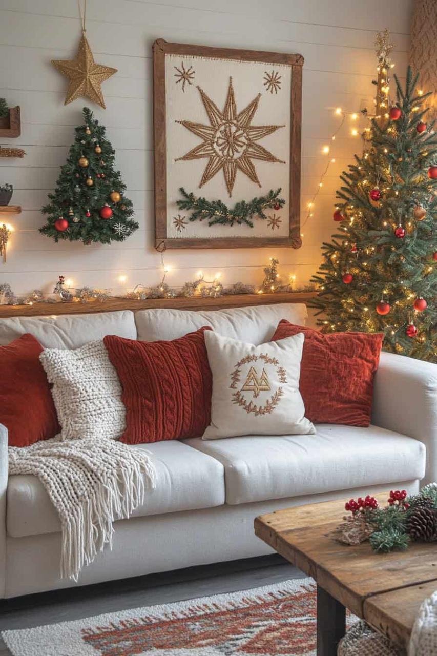 christmas decor ideas for living room 18 Unique and Creative Christmas Decor Ideas for Living Room That Will