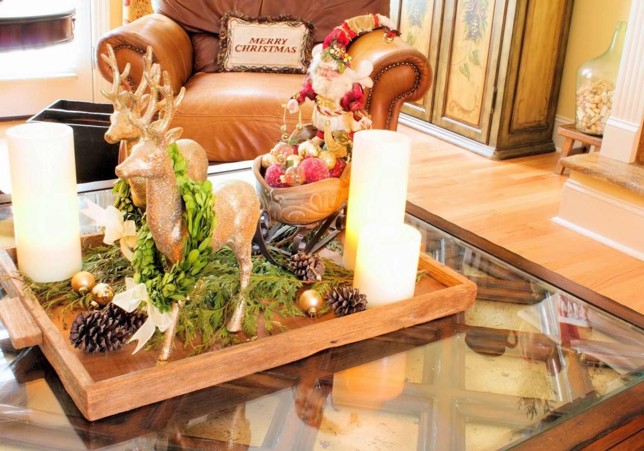 rustic christmas coffee table decor 30 Best Ideas Rustic Christmas Coffee Table Decors