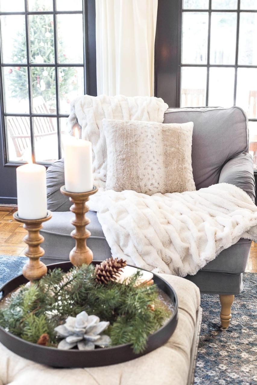 after christmas decor ideas 6 Ways to Make Your Home Cozy After Christmas Bless'er House